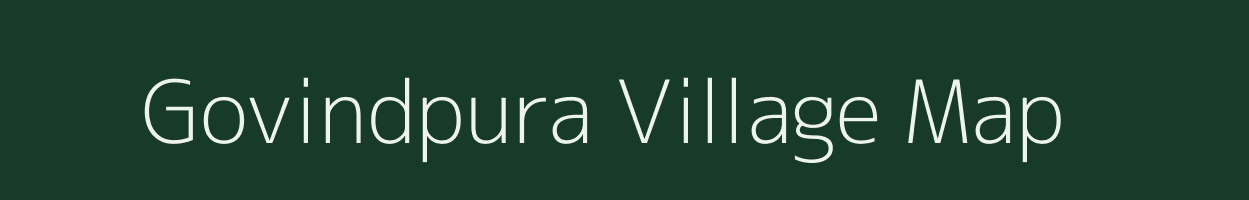 Govindpura village map in Rajasthan