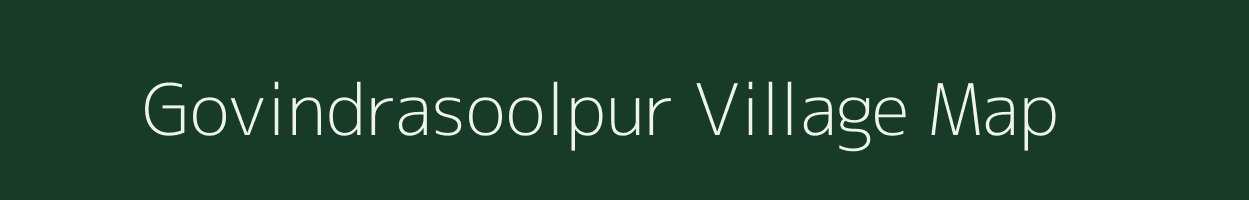 Govindrasoolpur village map in Uttar Pradesh