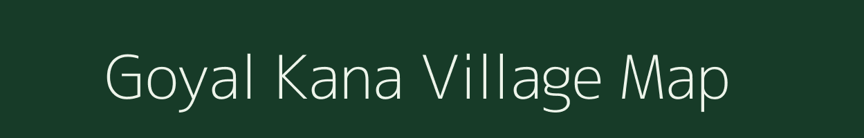 Goyal Kana village map in Odisha