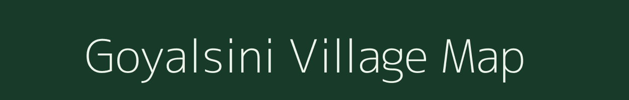 Goyalsini village map in West Bengal