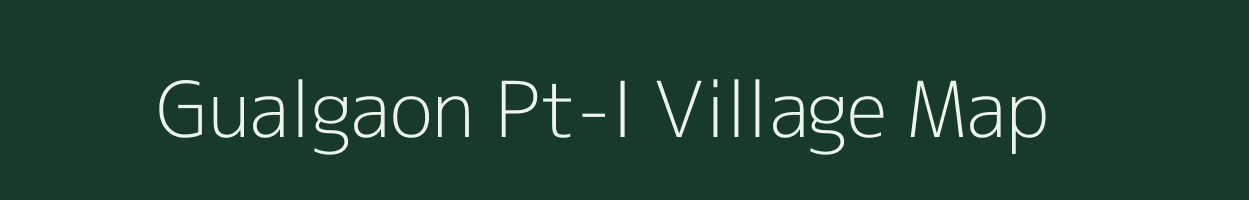 Gualgaon Pt-I village map in Assam