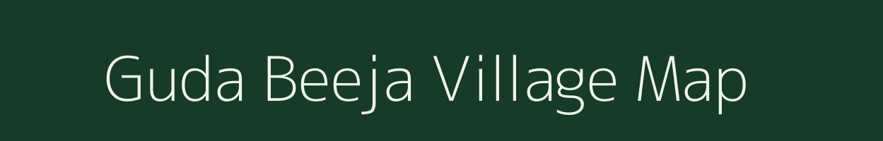 Guda Beeja village map in Rajasthan