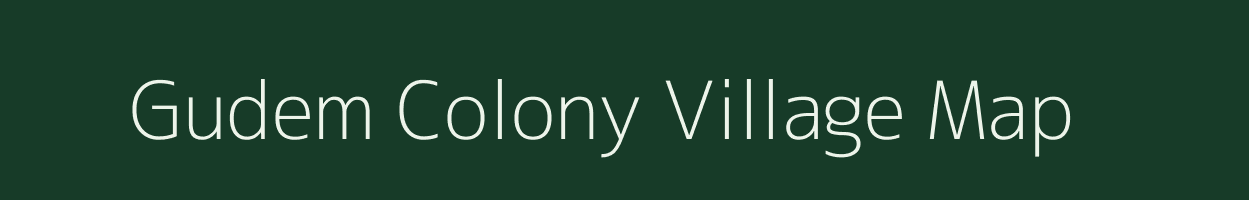 Gudem Colony village map in Andhra Pradesh