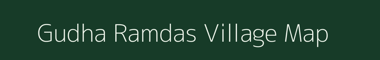 Gudha Ramdas village map in Rajasthan