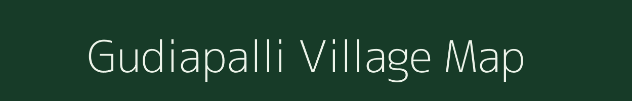 Gudiapalli village map in Odisha