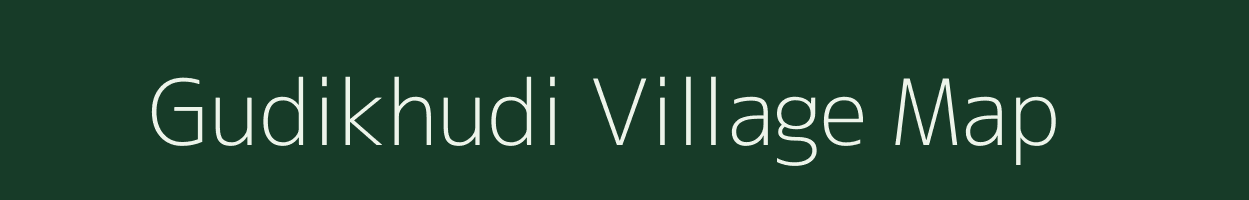 Gudikhudi village map in Odisha