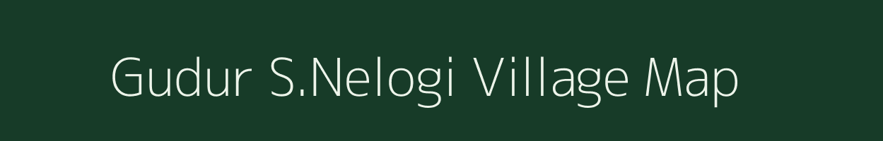 Gudur S.Nelogi village map in Karnataka