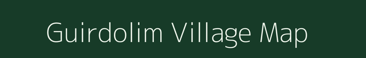 Guirdolim village map in Goa