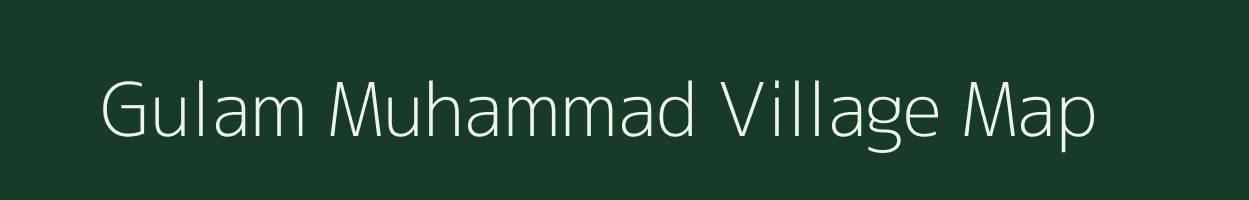 Gulam Muhammad village map in Bihar