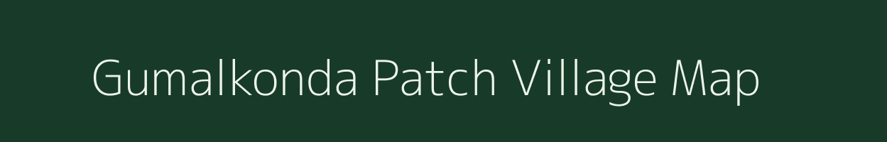 Gumalkonda Patch village map in Maharashtra