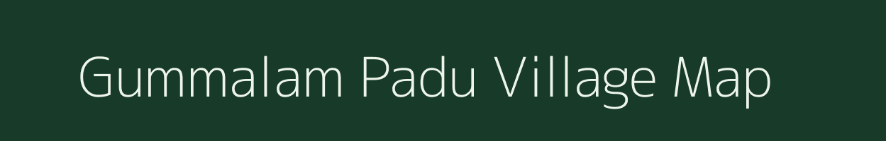 Gummalam Padu village map in Andhra Pradesh