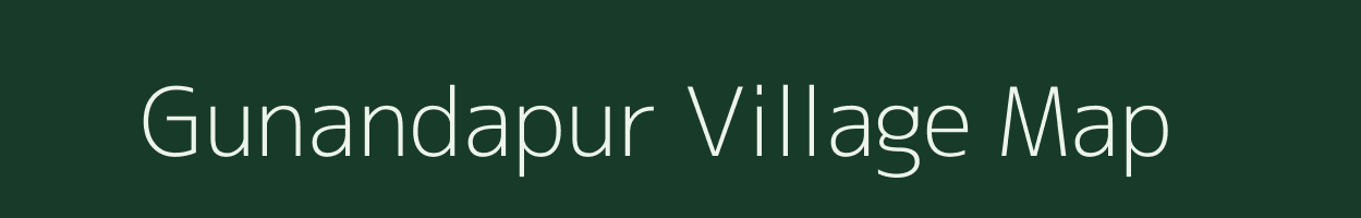 Gunandapur village map in West Bengal