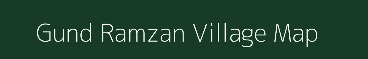 Gund Ramzan village map in Jammu & Kashmir