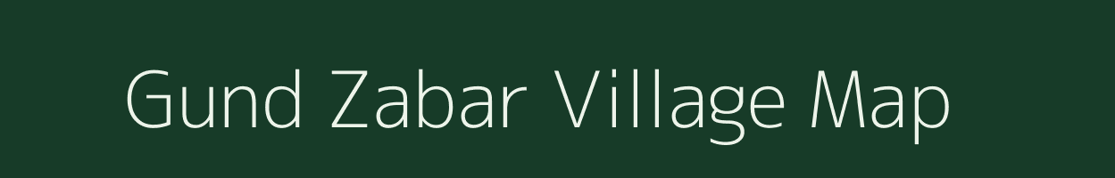 Gund Zabar village map in Jammu & Kashmir