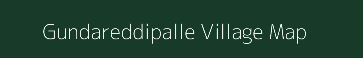 Gundareddipalle village map in Andhra Pradesh