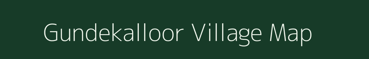 Gundekalloor village map in Andhra Pradesh