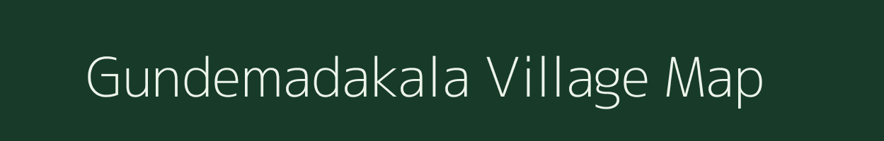Gundemadakala village map in Andhra Pradesh