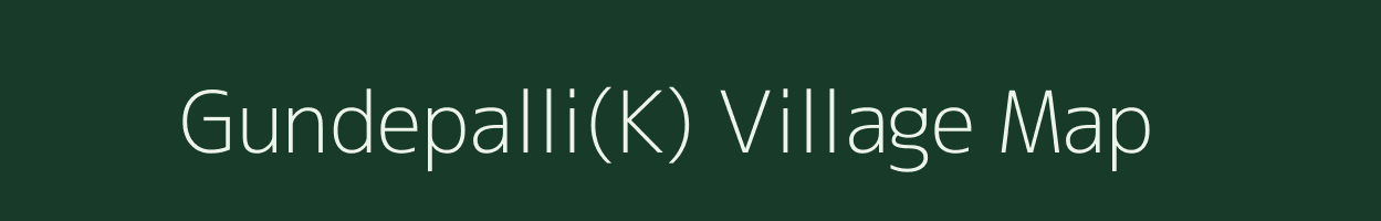 Gundepalli(K) village map in Karnataka