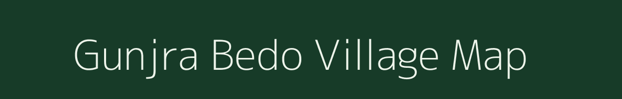 Gunjra Bedo village map in Jharkhand