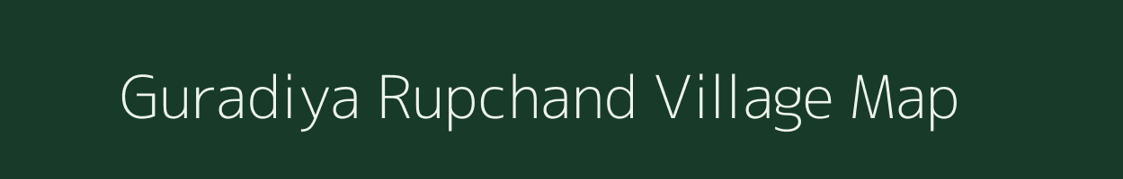 Guradiya Rupchand village map in Madhya Pradesh