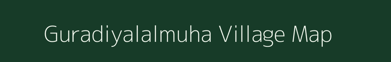 Guradiyalalmuha village map in Madhya Pradesh
