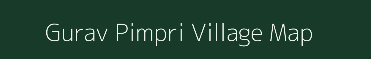 Gurav Pimpri village map in Maharashtra