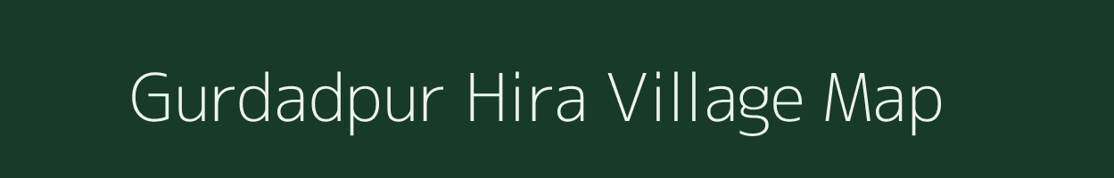 Gurdadpur Hira village map in Uttar Pradesh