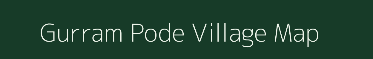 Gurram Pode village map in Andhra Pradesh