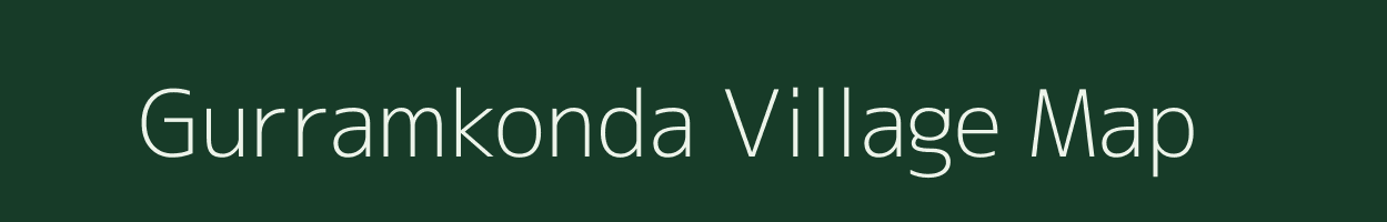 Gurramkonda village map in Andhra Pradesh
