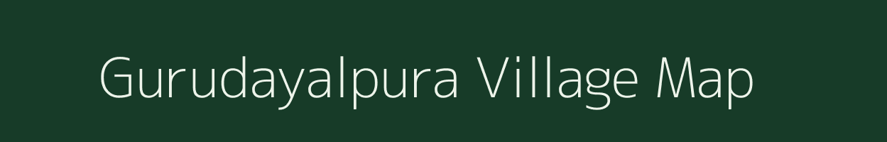 Gurudayalpura village map in Rajasthan