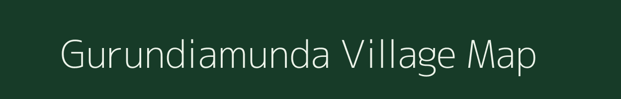 Gurundiamunda village map in Odisha