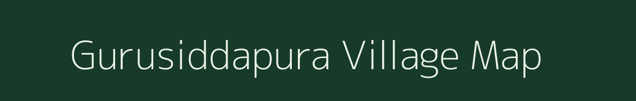 Gurusiddapura village map in Karnataka