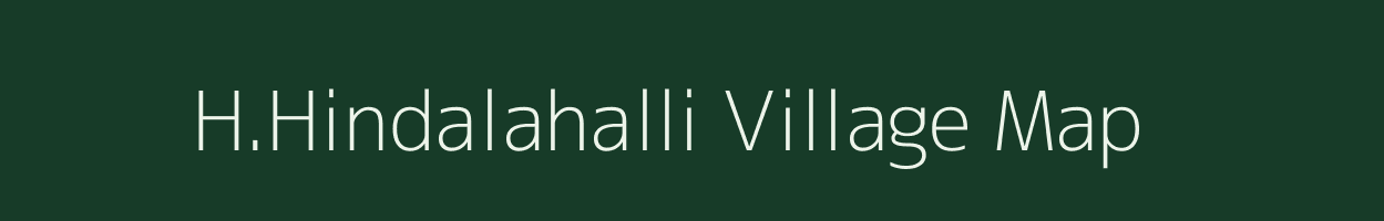 H.Hindalahalli village map in Karnataka