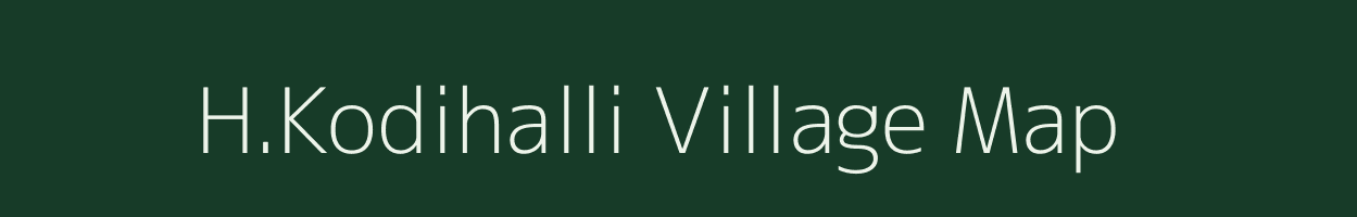 H.Kodihalli village map in Karnataka