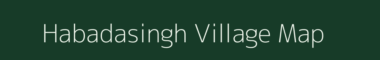 Habadasingh village map in Odisha