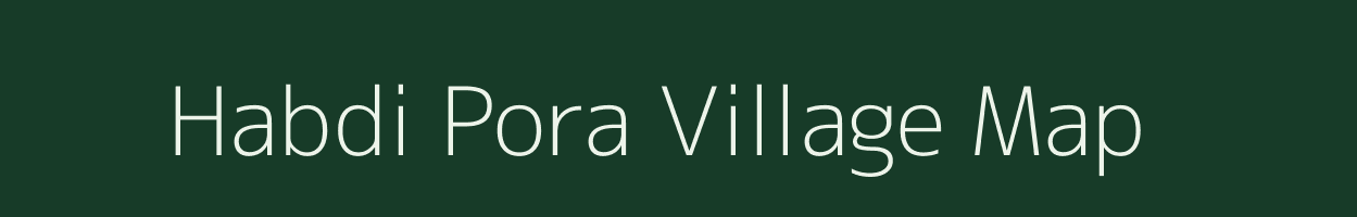 Habdi Pora village map in Jammu & Kashmir