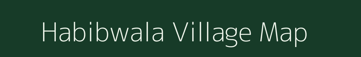 Habibwala village map in Rajasthan