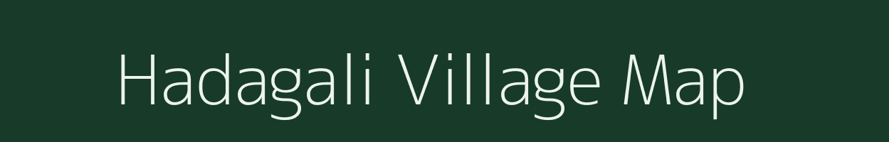 Hadagali village map in Karnataka