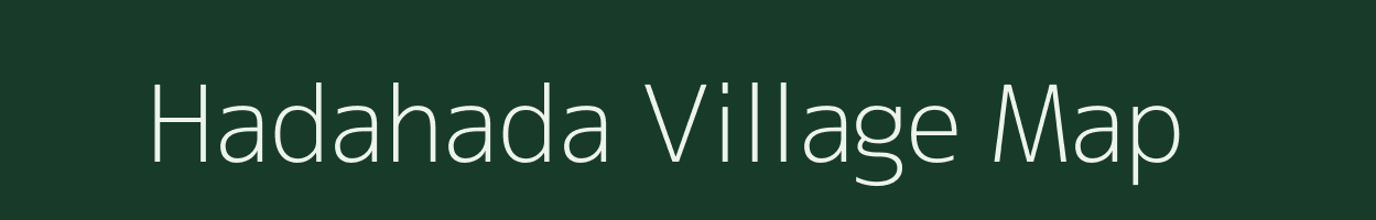 Hadahada village map in Odisha