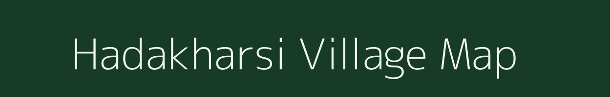 Hadakharsi village map in Odisha