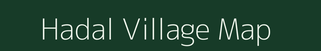 Hadal village map in West Bengal