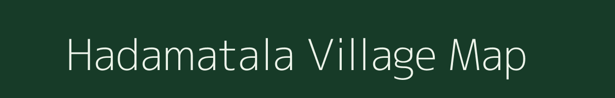 Hadamatala village map in Gujarat