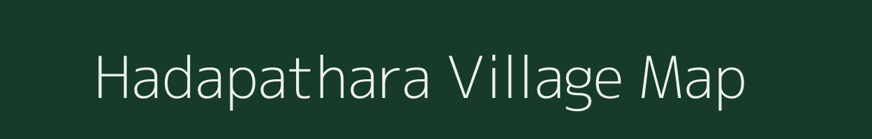 Hadapathara village map in Chhattisgarh