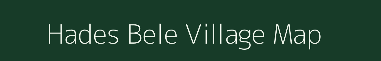 Hades Bele village map in West Bengal