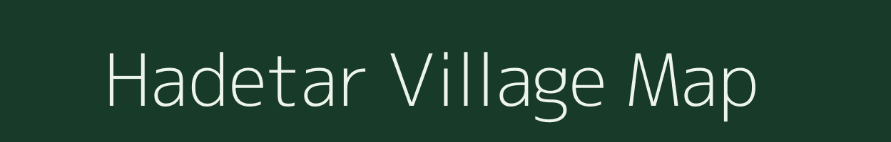 Hadetar village map in Rajasthan