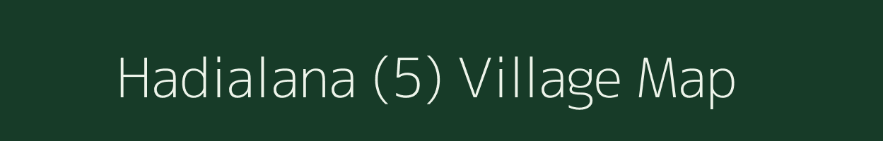 Hadialana (5) village map in Punjab