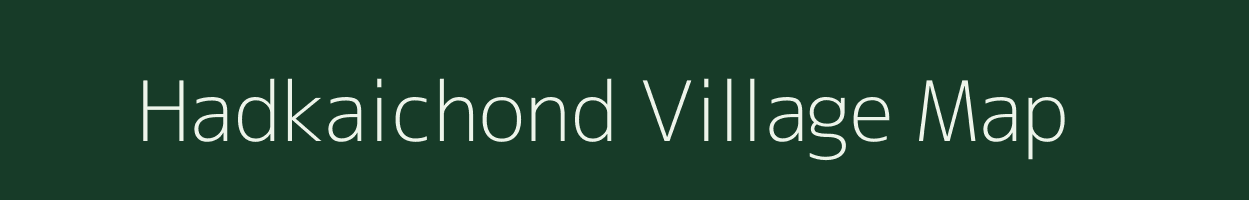 Hadkaichond village map in Maharashtra