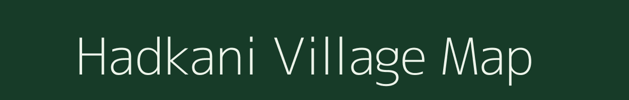 Hadkani village map in Maharashtra