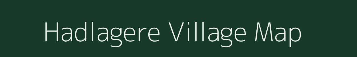 Hadlagere village map in Karnataka