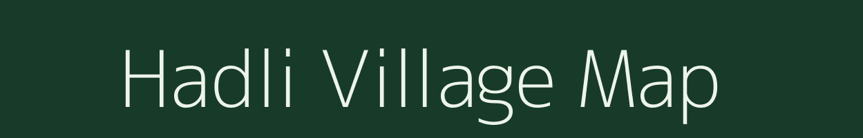 Hadli village map in Madhya Pradesh